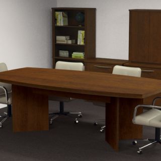 Bestar 8 Conference Table 65776 Finish Cherry Cognac
