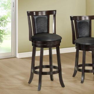 Monarch Specialties Inc. 43 Swivel Bar Stool with Cushion I 1287