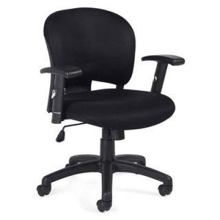 Offices To Go Low Back Mesh Fabric Managerial Chair OTG11800B