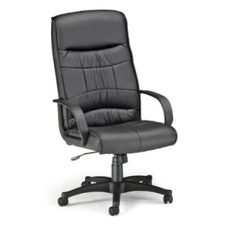 OFM High Back Leatherette Executive Chair with Arms 507 LX