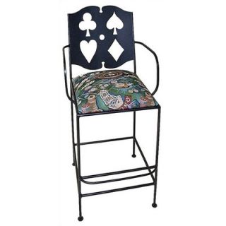 Grace Cards Counter Stool BAC 24ARM CARDS