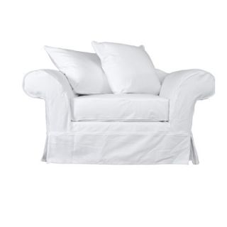 Huntington Industries Ridgeport Cotton Chair 7250 04SLP Color Denim White
