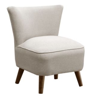 Skyline Furniture Mid Century Slipper Chair 99 1LNN Color Talc