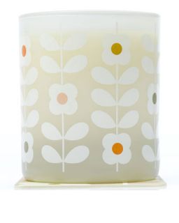 Basil & Mint Scented Vegetable Wax Candle   Orla Kiely