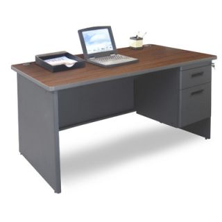 Marvel Office Furniture Pronto Single Pedestal Computer Desk PDR4830SPUTOK / 