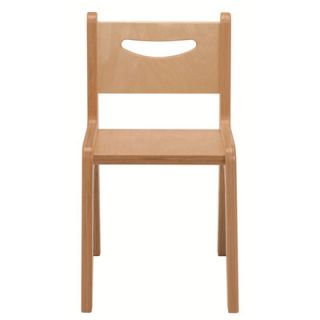 Whitney Plus 14 Birchwood Classroom Chair CR2514 Seat Color Natural