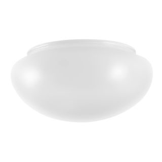 Litex 7 5/8 in White Vanity Light Glass