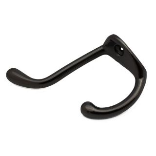 Gliderite Black Nickel Double Robe And Coat Hooks (case Of 25)