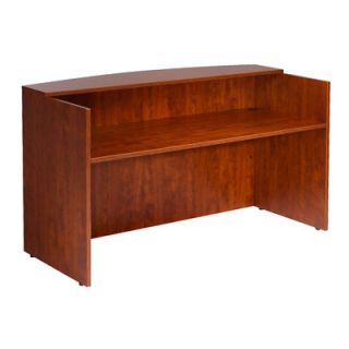 Boss Office Products Reception Desk N169 C / N169 M Finish Cherry