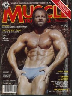 MUSCLE TRAINING ILLUSTRATED Craig Ehleider Richard Baldwin Clarence Bass 4 1979 Entertainment Collectibles