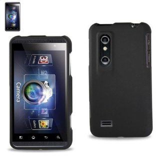 RUBBERIZED Hard case for LG THRILL 4G 7925/P920 Black (RPC10 LGP920BK) Cell Phones & Accessories