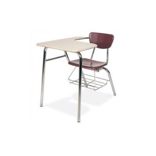 Virco 3000 Series 29 Laminate Chair Desk with Tablet Arm 3400LABRL