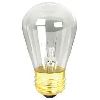 Feit Electric 11 Watt S Medium Base Clear Incandescent Sign Light Bulb