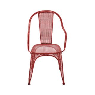 Woodland Imports Arm Chair 9384 Color Red