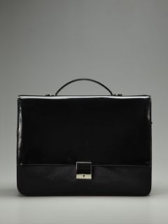 Patent Leather Briefcase by Costume National Homme