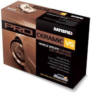 Satisfied Brake Products PR923C Front Ceramic Pads Automotive