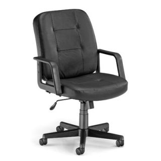 OFM Low Back Leather Executive Conference Chair with Arms 505 L Seat / Back C