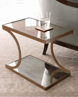 Mirrored Side Table   Arteriors