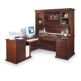 Martin Home Furnishings Huntington Oxford L Shaped Desk Office Suite HO682/B 
