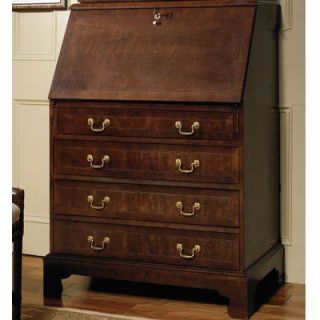 Jasper Cabinet Jamestown Secretary Desk with Drawers 878 025 Finish Chestnut