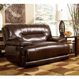 Shop Zero Brown Wall Power Wide Recliner Brown Leather at the  Furniture Store