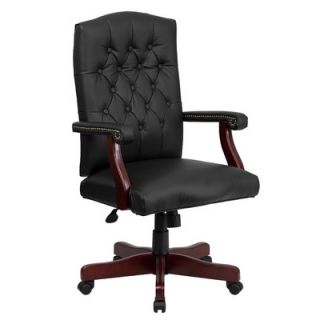 FlashFurniture Martha Washington Leather Executive Swivel Chair 801L LF0005 B