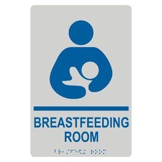 ADA Breastfeeding Room Braille Sign RRE 925 BLUonPRLGY Wayfinding  Business And Store Signs 