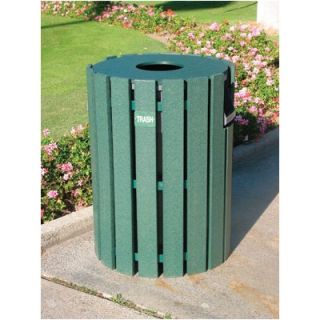 Eagle One 44 Gal. Trash Receptacle T173 Color Green