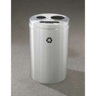 Glaro, Inc. RecyclePro Triple Stream Recycling Receptacle BPW 20 SA SA BOTTLE