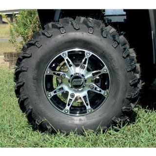 Moose Utility 901X, 387X, Tire/Wheel Kit   26x9 12   Machined Black 0331 1149 Automotive