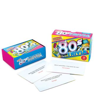 Awesome 80s Trivia Cards      Traditional Gifts