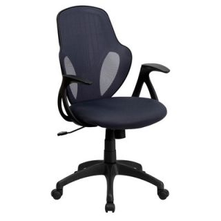 FlashFurniture Mid Back Executive Mesh Chair with Nylon Base H 8880F Color D