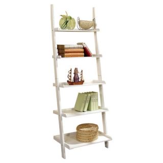 Hokku Designs Quint 74.75 Ladder Bookcase IDF AC6213CH / IDF AC6213WH / IDF 