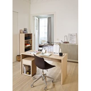 didit Click Furniture 59 Writing Desk 428 Finish Essential Oak Light