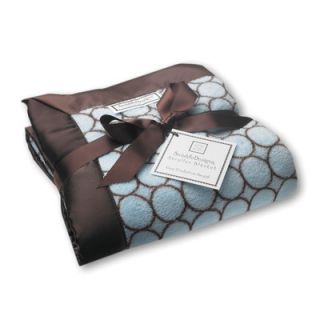 Swaddle Designs Stroller Blanket SD 056PB Color/Pattern Pastel Blue Mod Circles