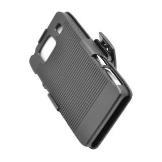 Motorola Droid RAZR HD XT926 XT925 Black Kickstand Holster Cover Case Cell Phones & Accessories