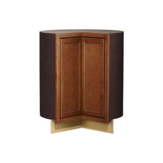 Kitchen Classics 35 in H x 36 in W x 24 in D Napa Saddle Lazy Susan Base Cabinet
