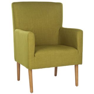 Safavieh Darryl Cotton/Velvet Chair MCR4607A/MCR4607B Color Green