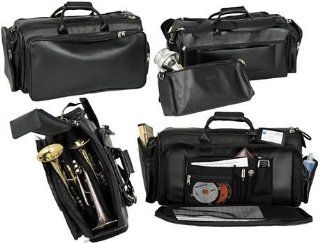 Leather Triple Trumpet Gig Bag Musical Instruments