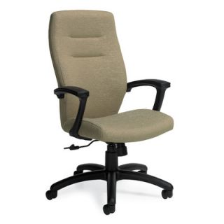 Global Total Office Synopsis High Back Office Chair with Fixed Back 5090 4BK 