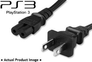 Sony PlayStation 3 'Slim Edition' (PS3 Slim) AC Power Adapter Cord [Bulk Packed] Video Games
