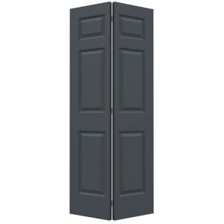 ReliaBilt 6 Panel Hollow Core Smooth Molded Composite Bifold Closet Door (Common 80 in x 36 in; Actual 79 in x 35.5 in)