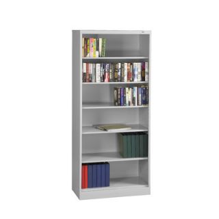 Tennsco 84 Welded Bookcase BC18 84 Color Light Grey