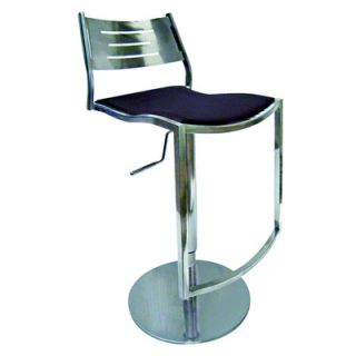 Chintaly Adjustable Swivel Bar Stool with Cushion 0511 AS