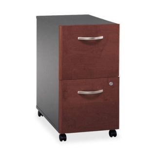 Bush Series C 2 Drawer Mobile L Bow Desk BSHWC24452SU