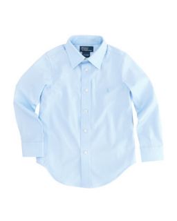 Lowell Long Sleeve Dress Shirt, Elite Blue, Sizes 2 3   Ralph Lauren