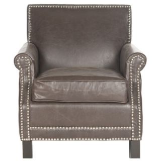 Safavieh Mercer Easton Club Chair MCR4572E / MCR4572G Color Antique Brown