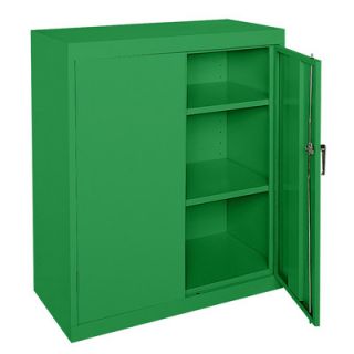Sandusky Classic Series 36 Counter Height Cabinet CA21361842 Color Green