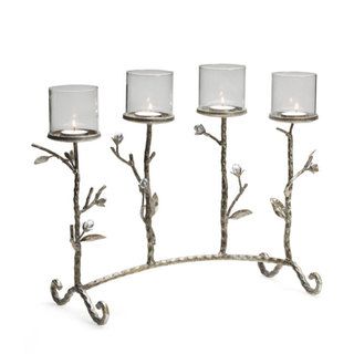 Mikasa 4 light Guilded Twigs Centerpiece