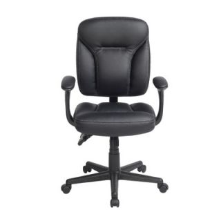 Techni Mobili Mid Back Comfort Plus Managerial Office Chair RTA 9105 BK